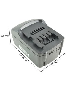 Metabo 5200mAh 18V li-ion 2