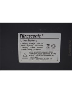 Rigenerazione Batteria dell'aspirapolvere PROSCENIC P8 26V 2