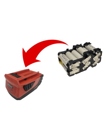 Pack de batteries pour Hilti B22 5,2Ah TE 6-A22 SF 6H-A22 SID 4-A22 21,6V