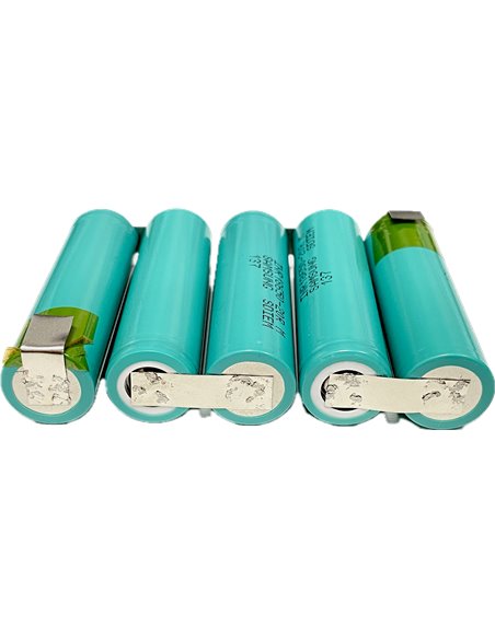 Accupakket voor FloraBest FAH18A FRT 18 A1 18V 2,0Ah Samsung 20R