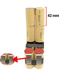 Akku-Pack für Festool BP12C 12V 3000 mAh 2