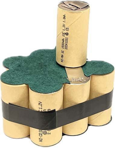 Pack de batteries pour Sparky BR-12e-b1hr 12V 1,5Ah