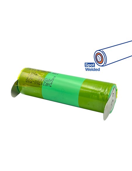 Samsung cellen INR21700-50S 3,7V 5000 mAh Spot welded