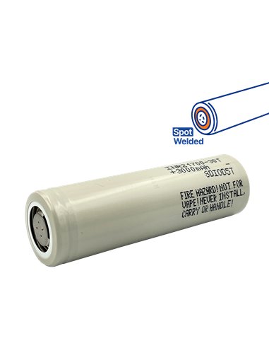 Cellules Samsung INR21700-30T 3,7V 3000 mAh Spot welded