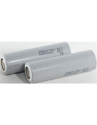 Samsung zellen INR21700-30T 3,7V 3000 mAh Spot welded