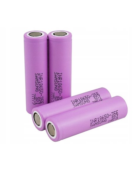 Samsung cellen INR18650-35E 3,7V 3400 mAh