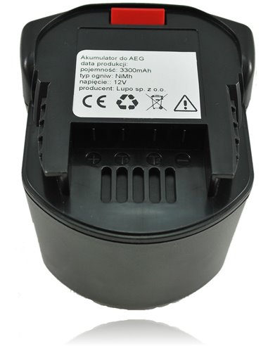 AEG B1220 3300mAh 12V NiMh